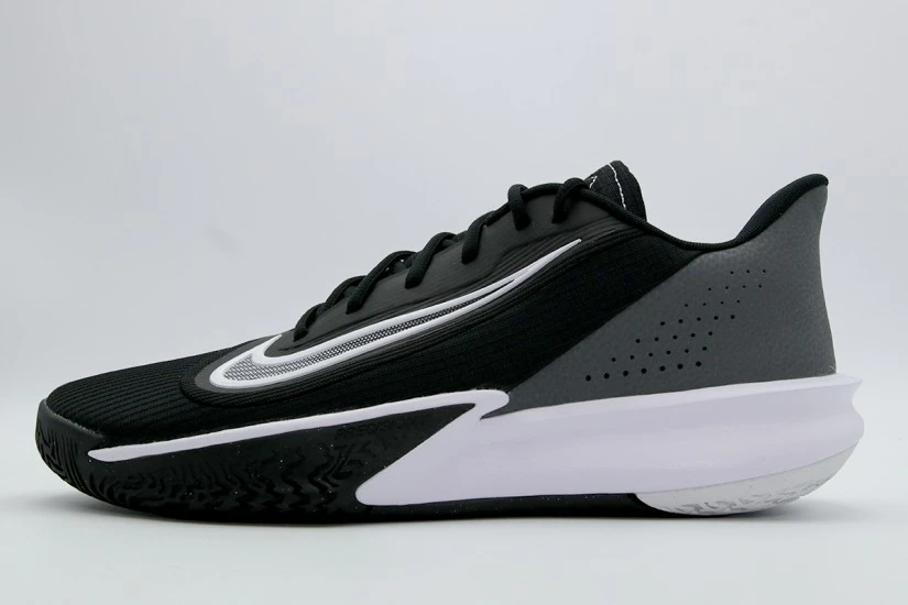 Nike Precision VII Ανδρικά Μπασκετικά Παπούτσια Μαύρα, Λευκά, Ανθρακί