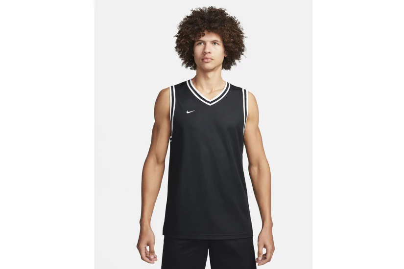 Nike DNA Dri-FIT Ανδρική Αθλητική Αμάνικη Μπλούζα Μαύρη