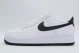 Nike Air Force 1 '07 Ανδρικά Sneakers Λευκά, Μαύρα