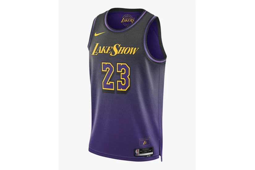 Nike NBA Dri-FIT Los Angeles Lakers LeBron James Φανέλα NBA 2024/25 City Edition