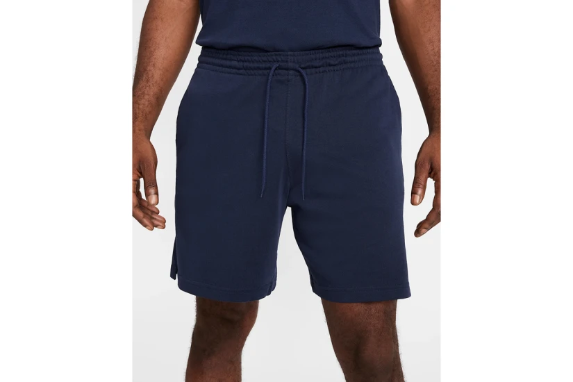 Nike Club Knit Ανδρική Αθλητική Βερμούδα Μπλε Σκούρο