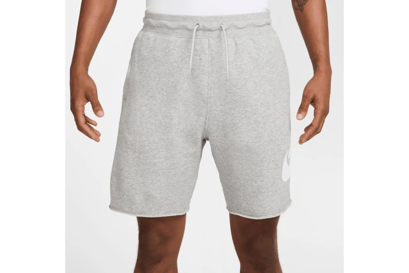 Nike Club Frech Terry Alumni Ανδρική Αθλητική Βερμούδα Γκρι