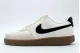 Nike Court Vision Low Sneakers Εκρού, Μαύρα, Καφέ