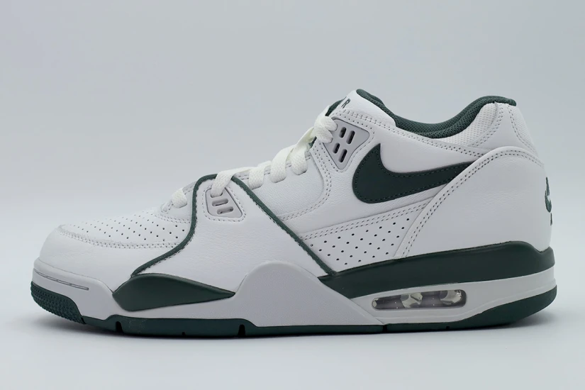 Nike Air Flight 89 Low Ανδρικά Sneakers Λευκά, Πράσινα