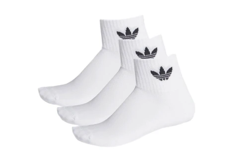 Adidas Originals Mid Crew Κάλτσες Κοντές 3 Ζευγάρια (FT8529)