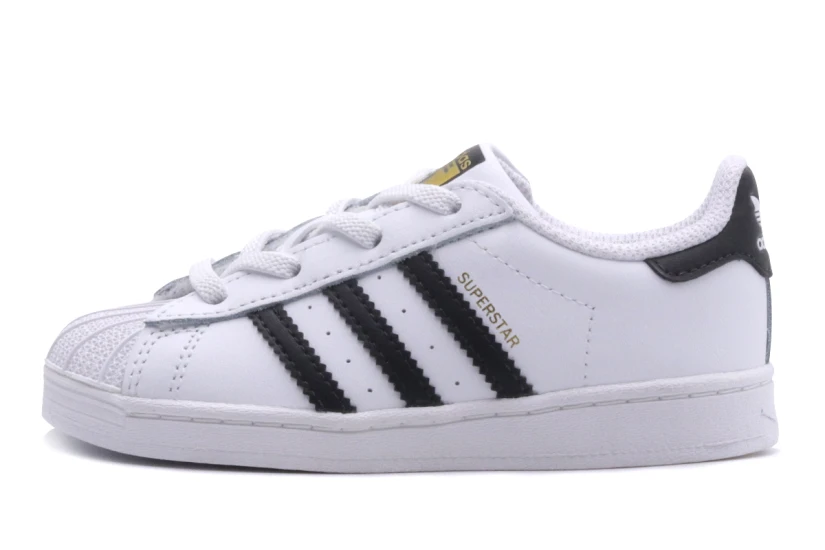 Adidas Originals Superstar Βρεφικά Λευκά, Μαύρα