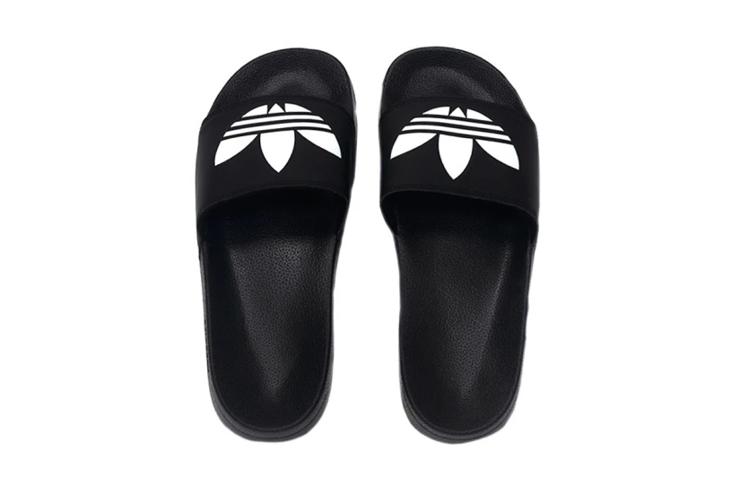 Adidas Originals Adilette Lite Unisex Παντόφλες Μαύρες