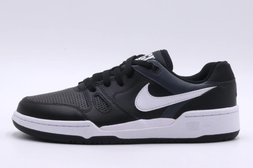 Nike Full Force Low Παιδικά Sneakers Μαύρα, Λευκά