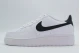 Nike Air Force 1 Sneakers Λευκά, Μαύρα