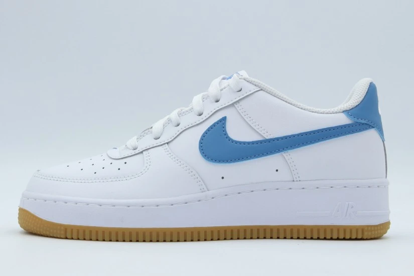 Nike Air Force 1 Sneakers Λευκά, Μπλε, Καφέ