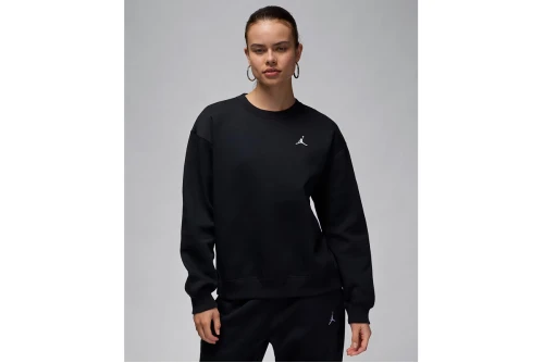 Jordan Brooklyn Fleece Μπλούζα Με Λαιμόκοψη Γυναικεία (FV7074 010)
