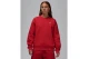 Jordan Brooklyn Fleece Γυναικεία Μακρυμάνικη Μπλούζα Κόκκινη