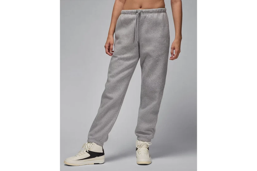 Jordan Brooklyn Fleece Γυναικείο Παντελόνι Φόρμας Γκρι