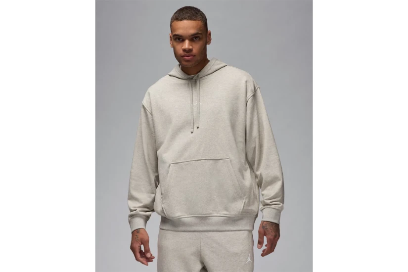 Jordan Sport Crossover Dri-FIT Ανδρικό Φούτερ με Κουκούλα Γκρι