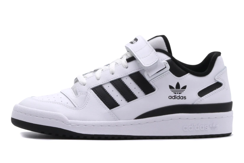 Adidas Originals Forum Low Ανδρικά Sneakers Λευκά, Μαύρα