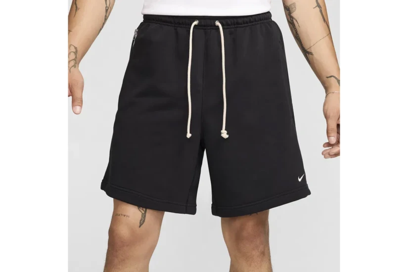 Nike Standard Issue Dri-Fit Fleece Ανδρική Μπασκετική Βερμούδα Μαύρη