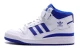 Adidas Originals Forum Mid Παιδικά Sneakers Λευκά, Μπλε