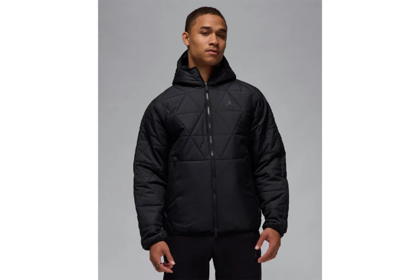 Jordan Sport Therma-Fit Ανδρικό Μπουφάν Puffer Μαύρο