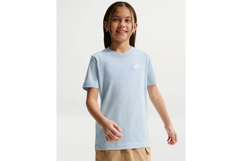 Nike Sportswear Παιδική Κοντομάνικη Μπλούζα Σιέλ