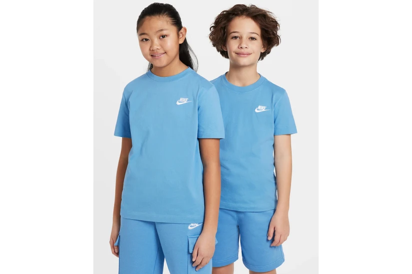 Nike Sportswear Παιδικό Κοντομάνικο T-Shirt Σιέλ