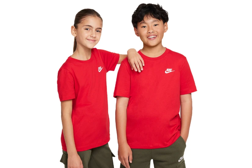 Nike Sportswear Παιδικό Κοντομάνικο T-Shirt Κόκκινο