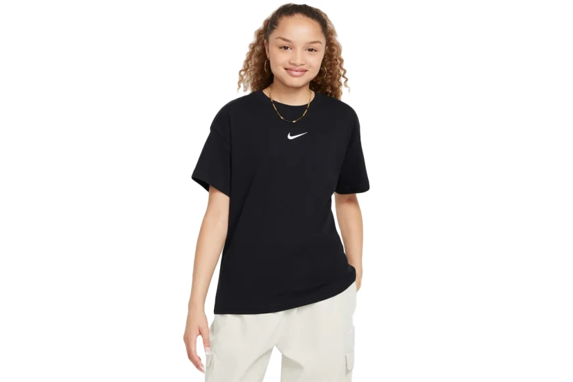 Nike Sportswear Essential Παιδικό Κοντομάνικο T-Shirt Μαύρο