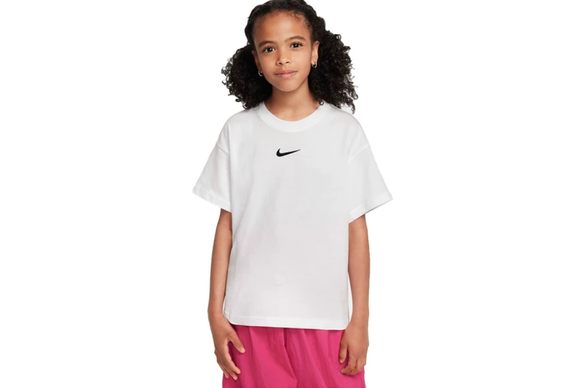 Nike Sportswear Essential Παιδικό Κοντομάνικο T-Shirt Λευκό