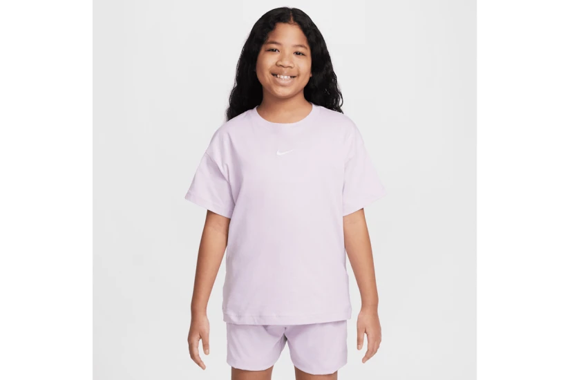 Nike Sportswear Essential Παιδικό Κοντομάνικο T-Shirt Λιλά