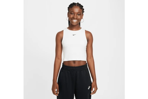 Nike Sportswear Ribbed Μπλούζα Αμάνικη (FZ5551 100)