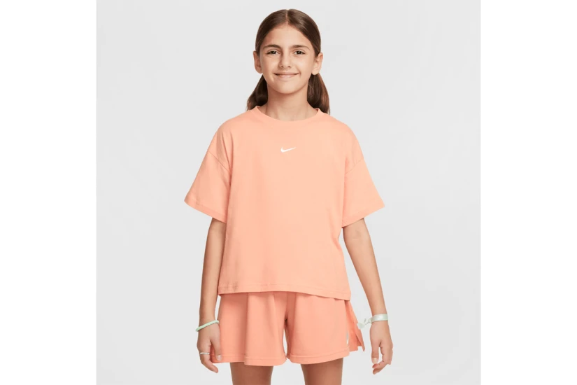 Nike Sportswear Essential Παιδικό Κοντομάνικο T-Shirt Σομόν