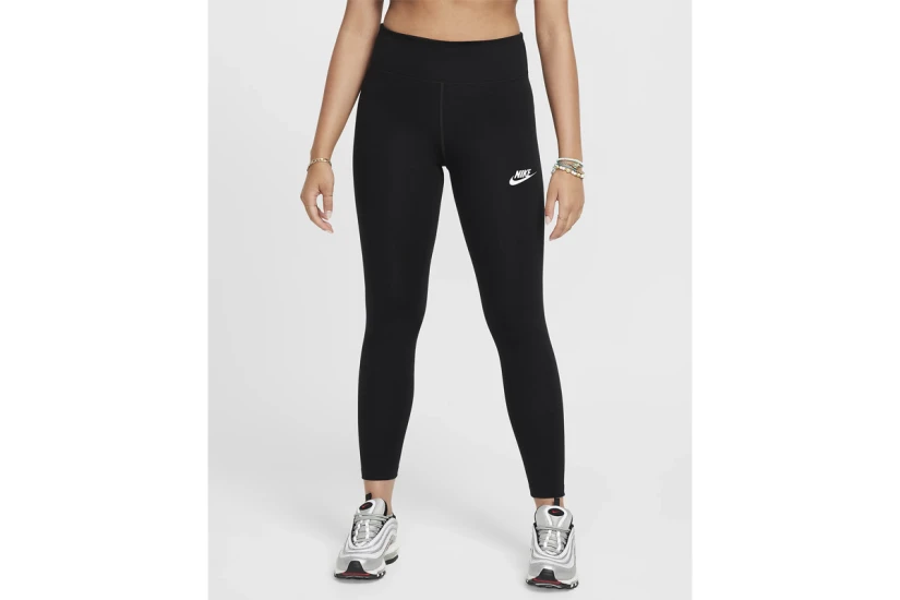 Nike Sportswear Classic High-Waisted Μακρύ Κολάν Μαύρο
