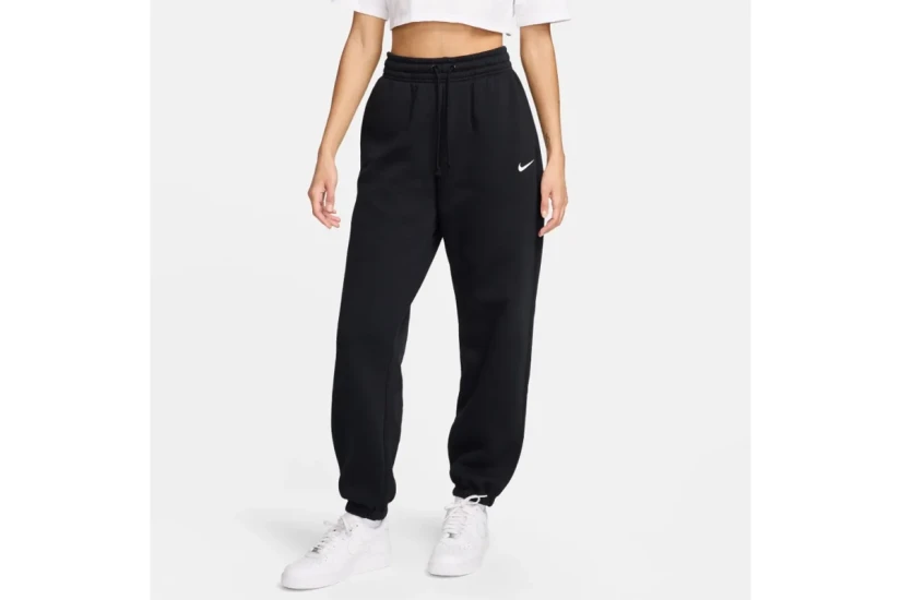 Nike Sportswear Phoenix Fleece Γυναικείο Παντελόνι Φόρμας Μαύρο