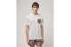 Gianni Lupo Patterened Chest Pocket Ανδρικό Κοντομάνικο T-Shirt Λευκό
