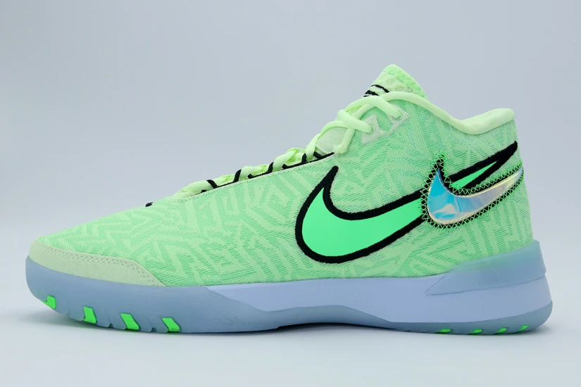 Nike Lebron Nxxt Genisus Μπασκετικά Παπούτσια Λαχανί, Σιέλ