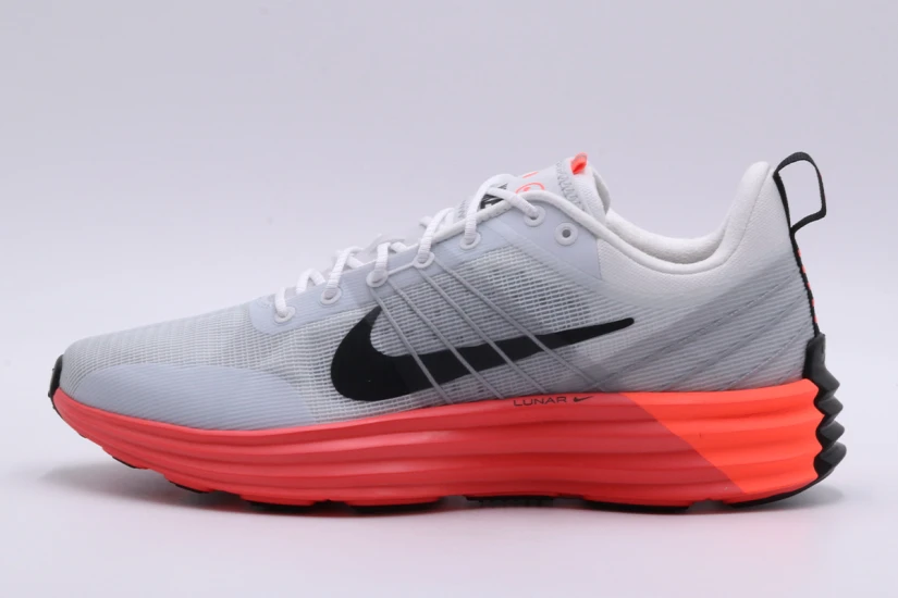 Nike Lunar Roam Ανδρικά Sneakers Λευκά, Γκρι, Μαύρα, Κοραλλί