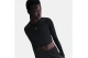 Nike Sportswear Chill Knit Γυναικείο Μακρυμάνικο Crop Top Μαύρο