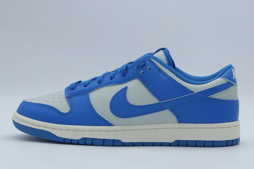 Nike Dunk Low Retro Ανδρικά Sneakers Γκρι Ανοιχτό, Γαλάζια