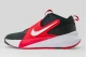 Nike Team Hustle D 12 Μπασκετικά Παπούτσια Μαύρα, Κόκκινα, Λευκά