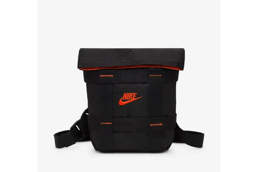 Nike Sportswear Τσαντάκι Χιαστί - Ώμου Μαύρο 3L