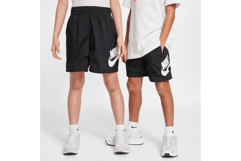 Nike Sportswear Club Παιδικό Αθλητικό Σορτς Μαύρο, Λευκό