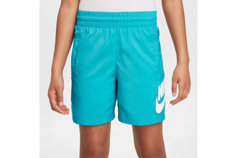 Nike Sportswear Club Παιδικό Αθλητικό Σορτς Τυρκουάζ, Λευκό