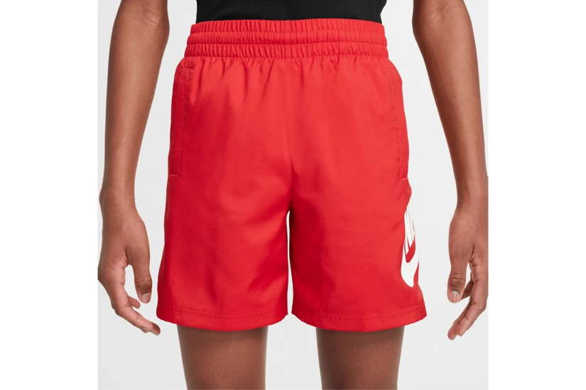 Nike Sportswear Club Παιδικό Αθλητικό Σορτς Κόκκινο, Λευκό