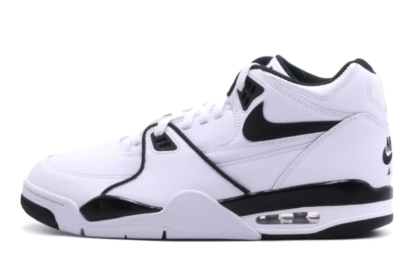 Nike Air Flight 89 Military Black Ανδρικά Sneakers Λευκά, Μαύρα