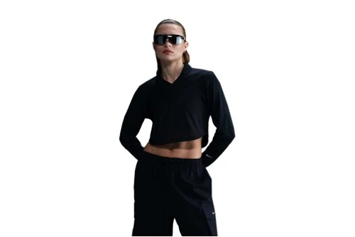 Nike Sportswear Crop Top Μακρυμάνικο Γυναικείο (HF9507 010)
