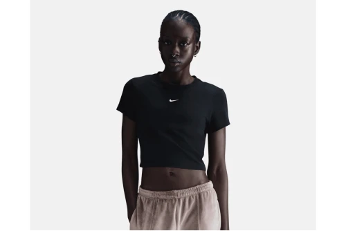 Nike Sportswear Chill Knit Crop T-Shirt Γυναικείο (HF9538 011)