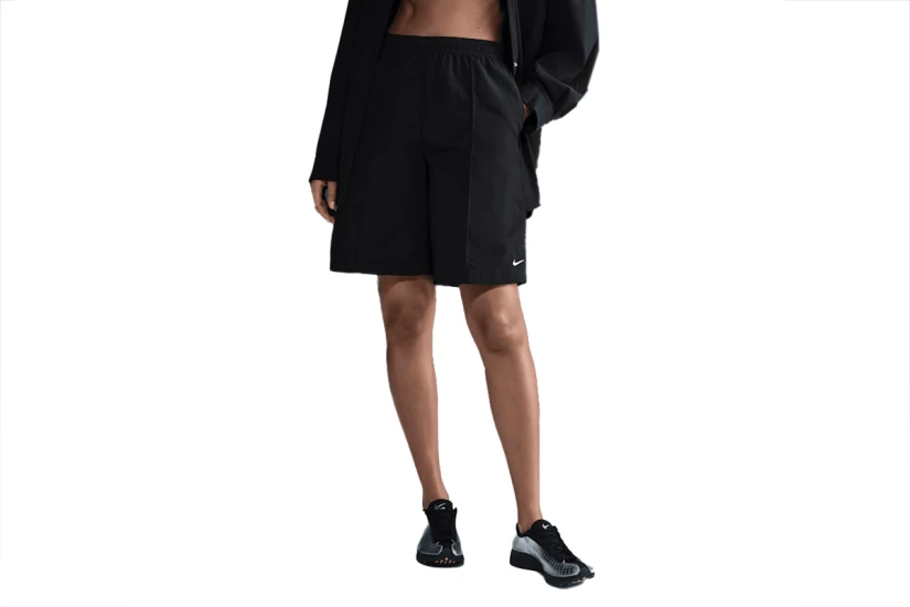 Nike Sportswear Everything Wovens Γυναικεία Αθλητική Βερμούδα Μαύρη