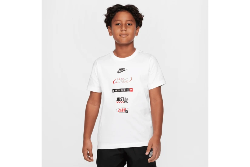 Nike Boxy 1 JDI Music Παιδικό Κοντομάνικο T-Shirt Λευκό