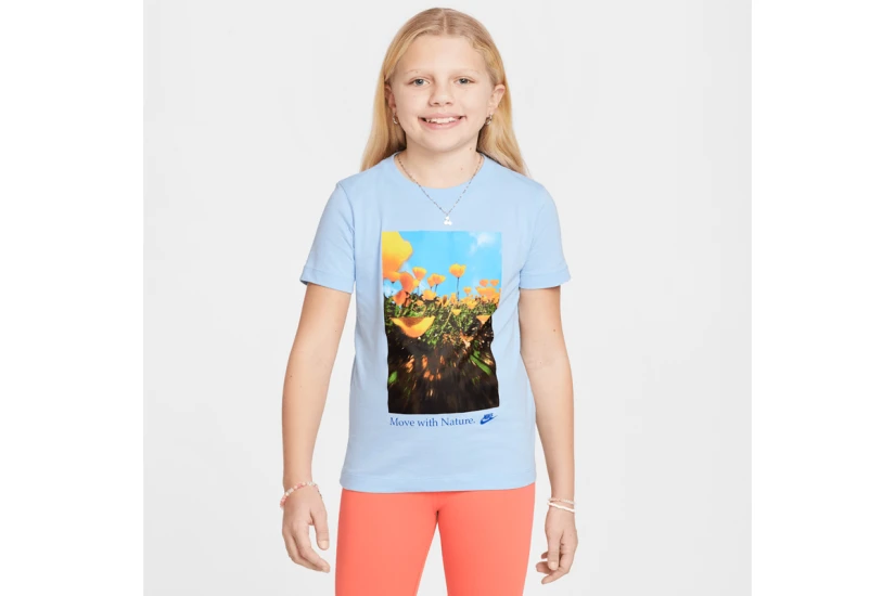 Nike Sportswear Παιδικό Κοντομάνικο T-Shirt Γαλάζιο