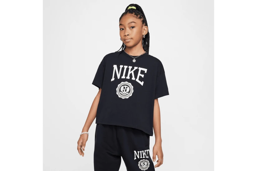 Nike Sportswear Παιδικό Κοντομάνικο T-Shirt Μαύρο