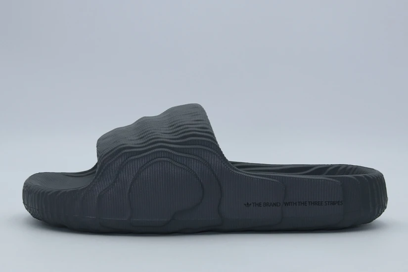 Adidas Originals Adilette 22 Unisex Παντόφλες Ανθρακί